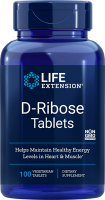D-Ribose Tablets - 100 Vegetarian Tablets