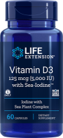 Vitamin D3 with Sea-Iodine™ - 60 Capsules