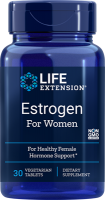 Estrogen For Women - 30 Vegetarian Tablets