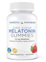 Zero Sugar Melatonin Gummies - 60 Gummies (Raspberry)