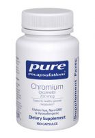 Chromium (picolinate) 200 mcg - 180 Capsules