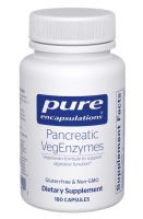Pancreatic VegEnzymes - 180 Capsules