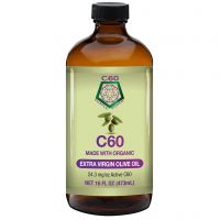 C60 in Organic Extra Virgin Olive Oil - 16 oz.