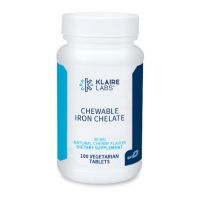 Chewable Iron Chelate (30 mg) - 100 Tablets