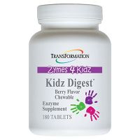 Kidz Digest Chewable Berry Flavored - 180 Tablets